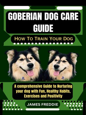 cover image of Goberian Dog care guide